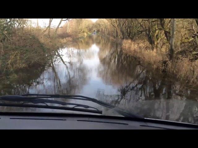 Driving through flood water uk Iveco daily