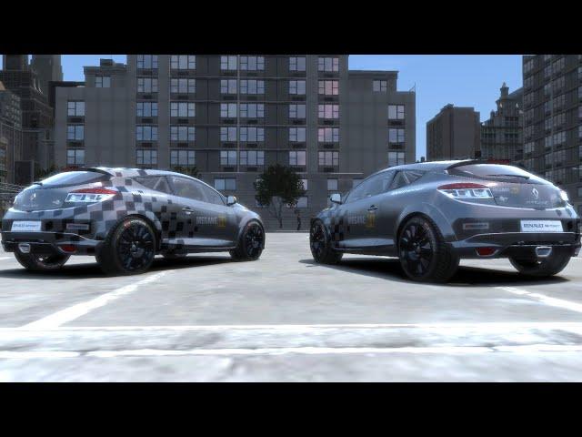 GRAND THEFT AUTO IV RENAULT MEGANE RS CRASH TESTING HD