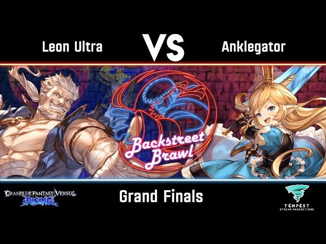 Leon Ultra (Soriz) vs Anklegator (Charlotta) - GBVS:R Grand Finals - Backstreet Brawl #2