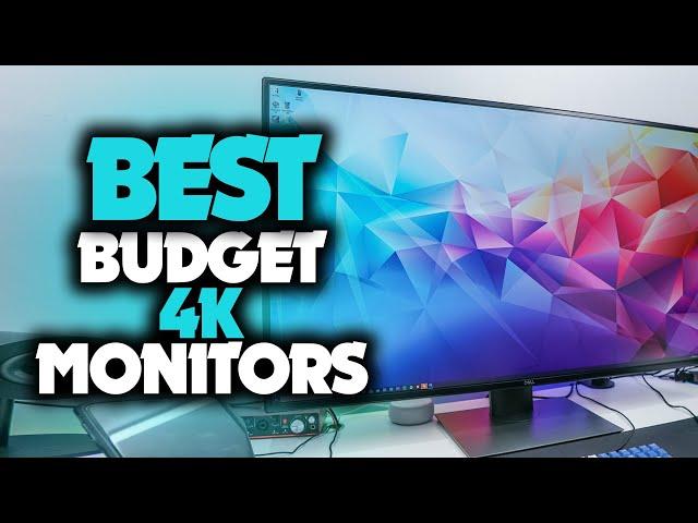 Best Budget 4K Monitor in 2023 [TOP 5 Cheap Picks]