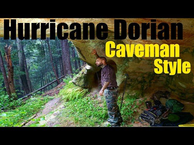 Hurricane Dorian From Inside A Cave