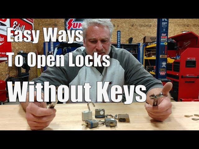 How To Break Any Padlock, Even a Master Lock, With Ease Absolutely Scary