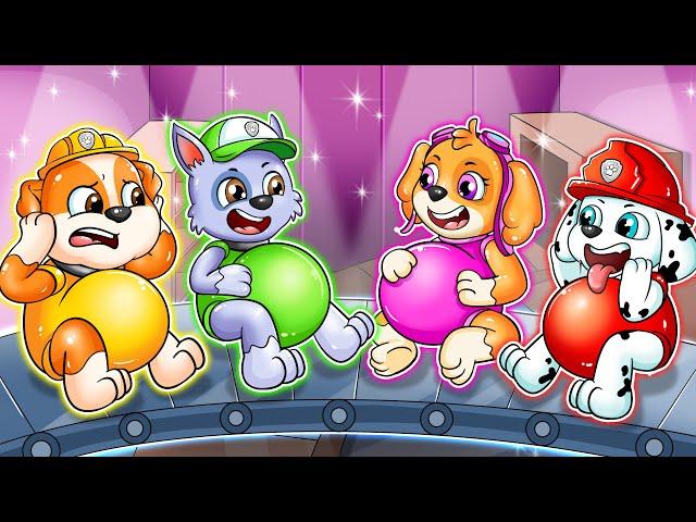 Brewing Cute Pregnat Cute Baby! - Baby Factory! - Paw Patrol Ultimate Rescue - Rainbow 3