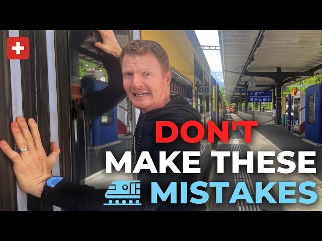 17 Transportation Tourist Mistakes To Avoid | Swiss Transportation & Switzerland Travel Tips