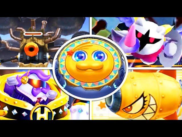 Kirby: Planet Robobot - All Bosses (No Damage + No Copy Ability)