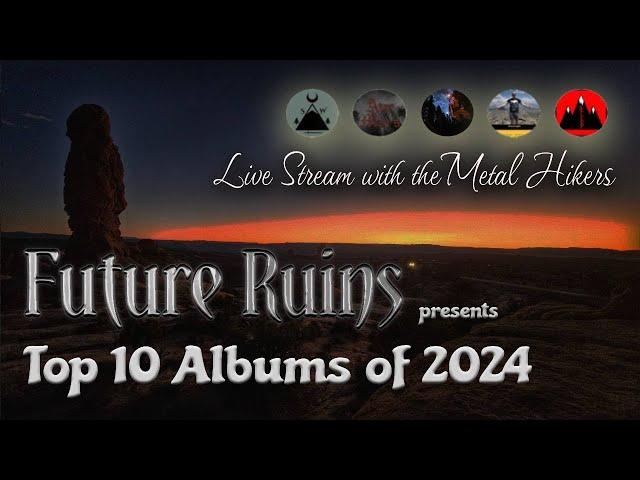 Top 10 Albums of 2024 - Live Stream with the Metal Hikers