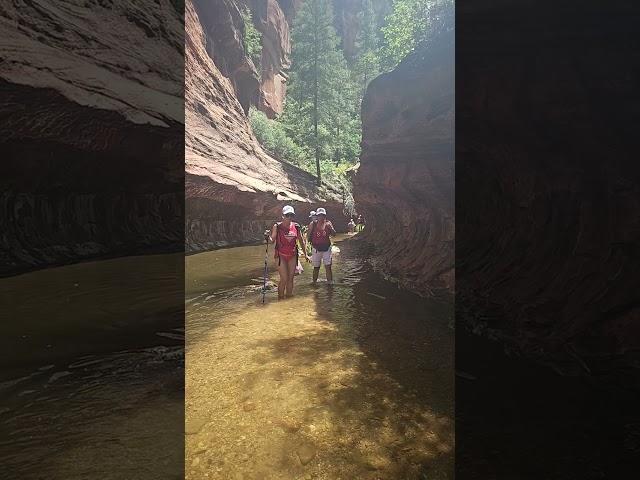 Liesly & Jeanevev on our Slow-motion | AZ Jolly Hikers Hiking at West Fork Trail in Sedona, Arizona