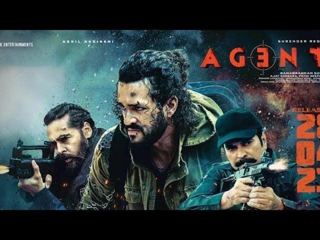 agent full movie hindi dubbed akhil akkineni 2023