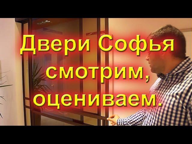 Видео обзор дверей Софья у дилера с комментариями.