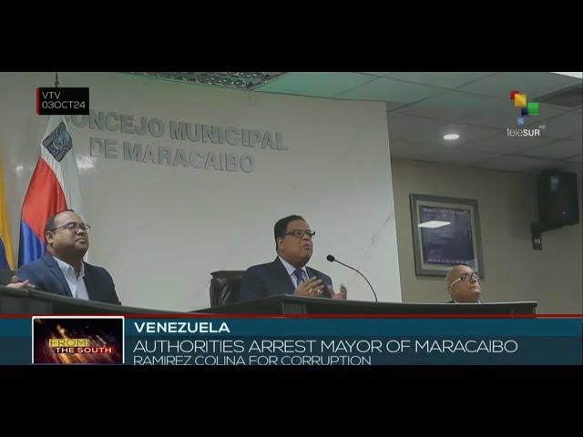 Opposition mayor of Maracaibo arrested in Venezuela on corruption charges