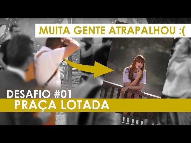 DESAFIO #01 - FOTOGRAFANDO NA PRAÇA CHEIA DE GENTE - Gilmar Silva Fotografia