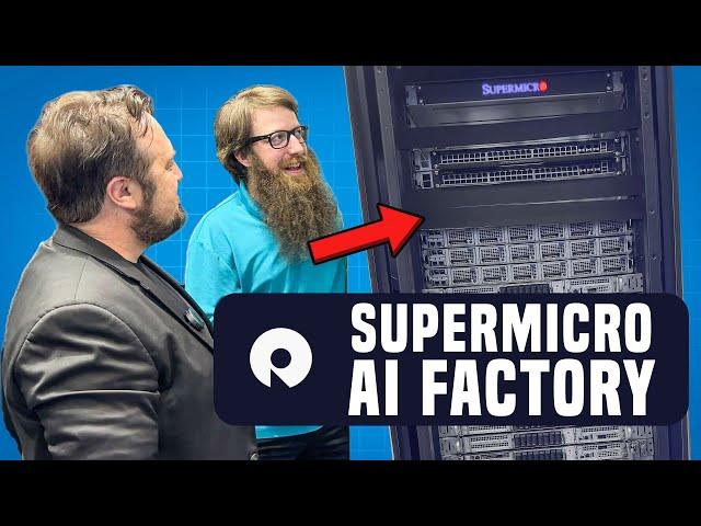 Next-Level AI: Supermicro Liquid Cooled NVIDIA AI Racks