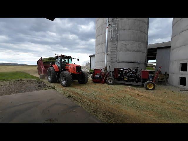 Finishing Spring Forage Harvest - How Full is the Silo?