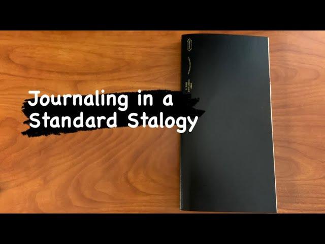 JOURNALING | Repurposing a Standard Stalogy Notebook in TN