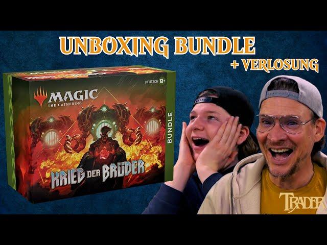 MTG Krieg der Brüder Opening Bundle deutsch | Magic the Gathering Unboxing | Trader | Review 2022