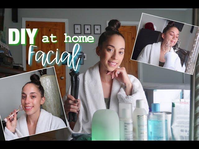 DIY FACIAL **AT HOME**