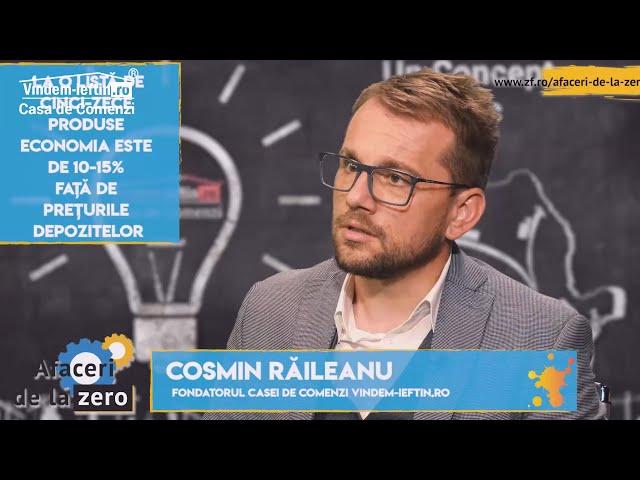 Ziarul Financiar - Cosmin Raileanu - Vindem-ieftin.ro - Materiale de Constructii Online