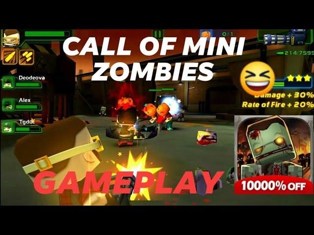 CALL OF MINI ZOMBIES GAMEPLAY | LET'S KILL ZOMBIE | ZYCKNU HERO