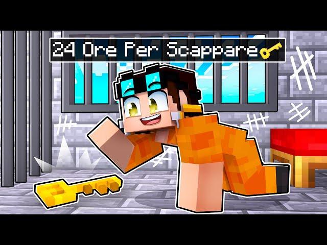 PASSO 24 ORE IN PRIGIONE! GUARDIE E LADRI SU MINECRAFT!!