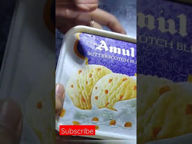 Unboxing amul butterscotch icecream tub#amul #swiggyinstamart #unboxingvideo #short #youtubeshorts