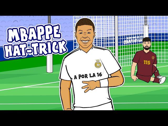 MBAPPE HAT-TRICK vs MAN CITY (Real Madrid 3-1 Champions League Goals Highlights Gvardiol)