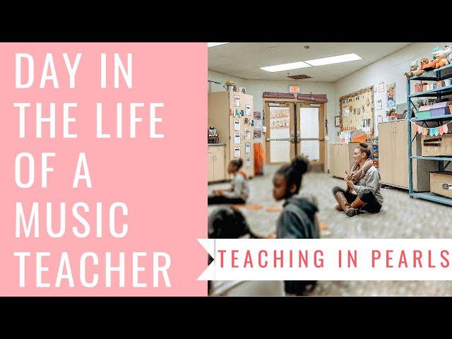 day in the life of a music teacher // teaching with no voice