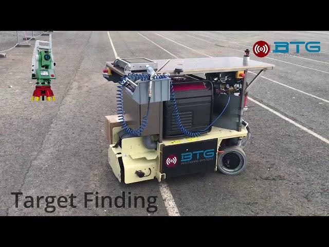 Transponder Installation Robot for AGV Positioning