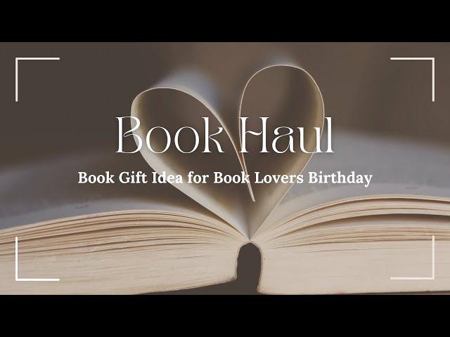 Book Haul | Booklover Gift Idea | Geschenkidee für Buchliebhaber