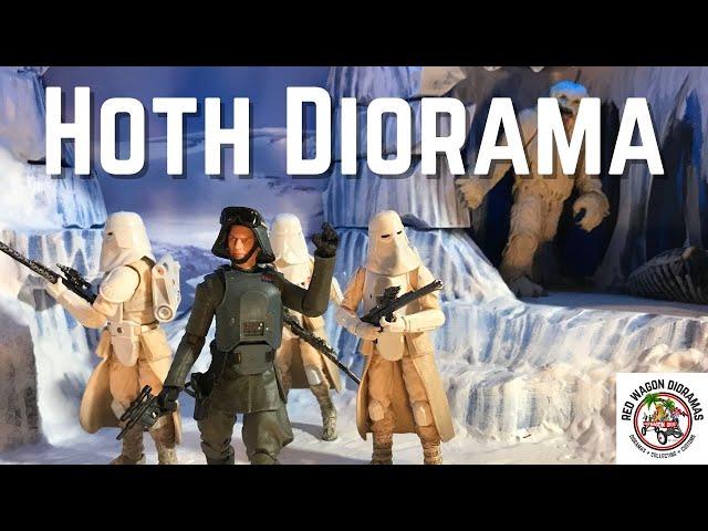 Black Series Hoth Echo Base Diorama! #starwars #blackseries #diorama