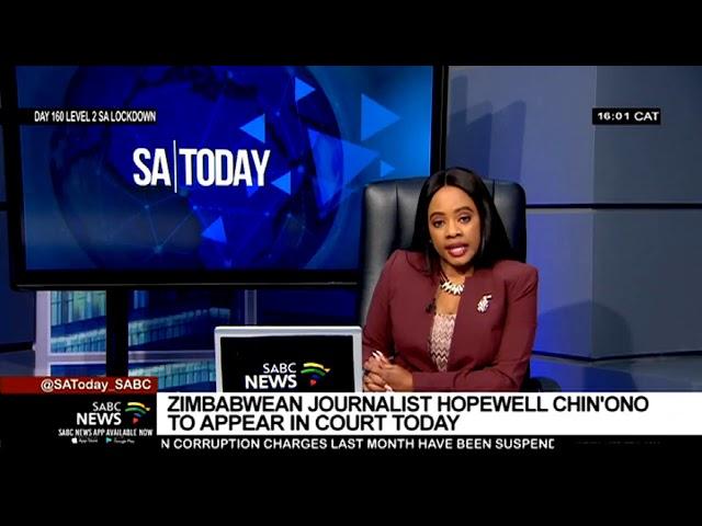 Zim investigative journalist, Hopewell Chin'ono granted bail