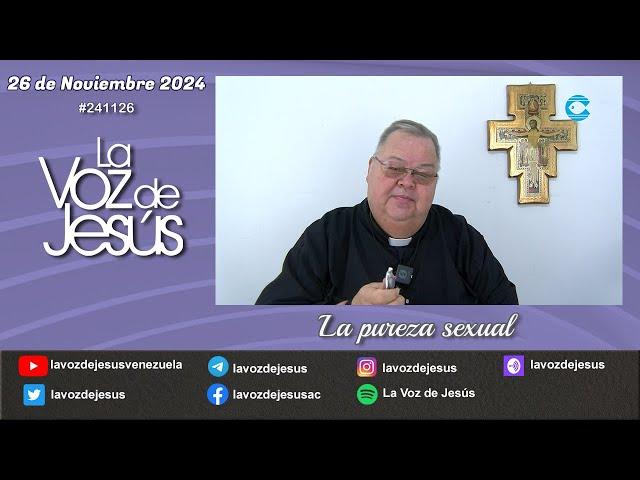 La pureza sexual : 26 de Noviembre 2024 #241126