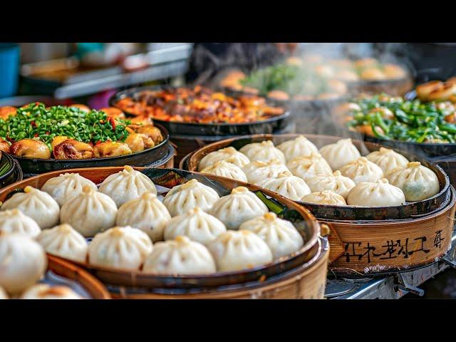 Insane Delicious! Popular Street Food Collection/ Vietnamese Steamed Buns Mass Production