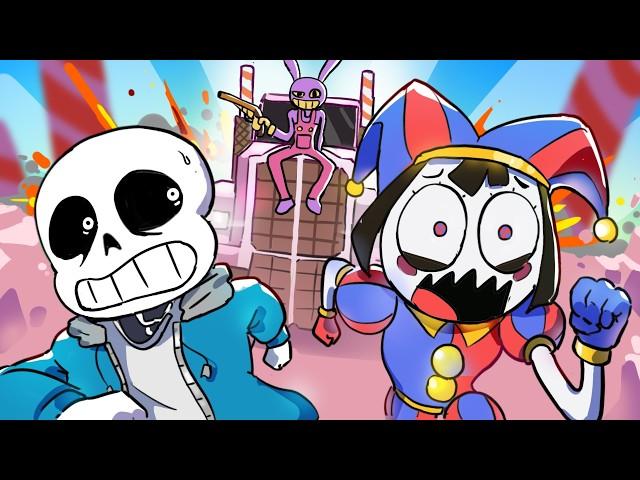 If AMAZING DIGITAL CIRCUS met SANS (Candy Chaos Animation)