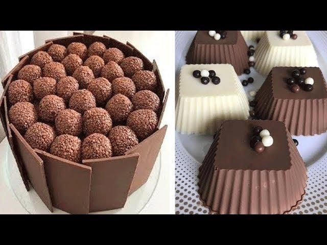 Most Satisfying Chocolate Cake Decorating Tutorials | Top 10 Easy Chocolate Cake Decorating Ideas