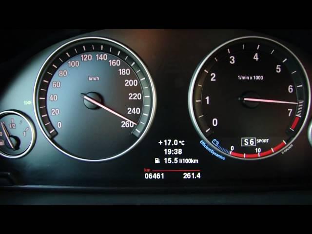 New BMW X3 xDrive 35i F25 (2011) Acceleration 0-256 km/h (V-max)