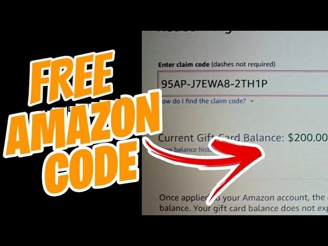 How to get free Amazon gift card codes 2024 | Free Amazon gift card codes 2024