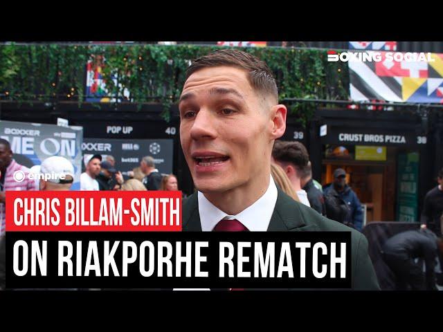 Chris Billam-Smith HONEST On Richard Riakporhe Behaviour, QUESTIONS Experience Ahead Of Clash