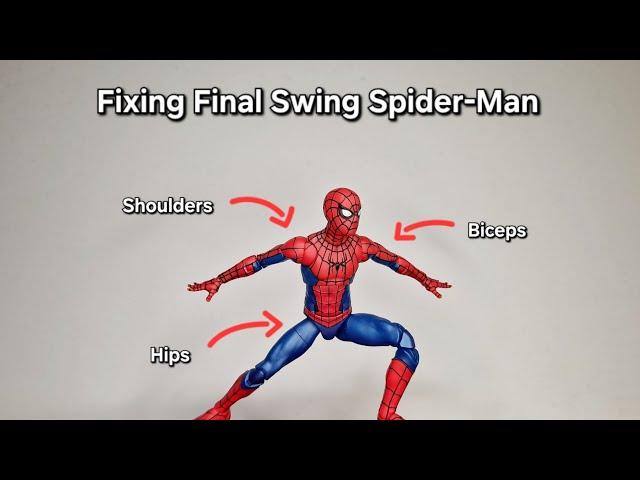 Reviewing and Fixing the Marvel Legends Final Swing Spider-Man