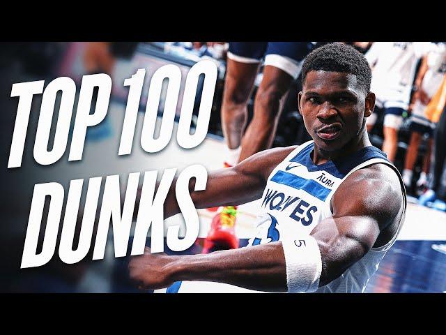 NBA's Top 100 Dunks of the 2024 Calendar Year!