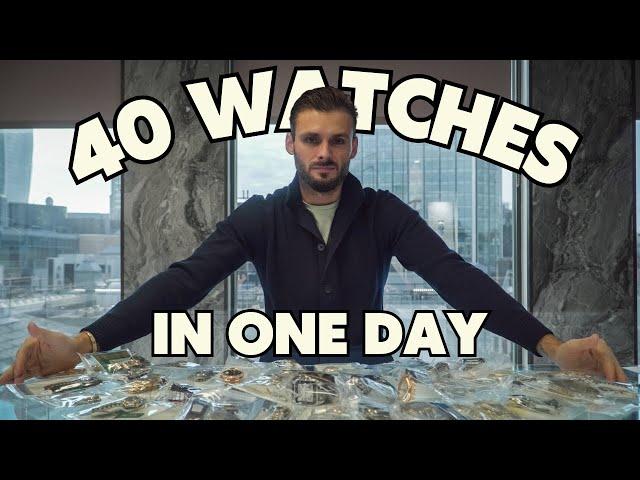 40 WATCHES IN ONE DAY! ‍ | Trotters Jewellers