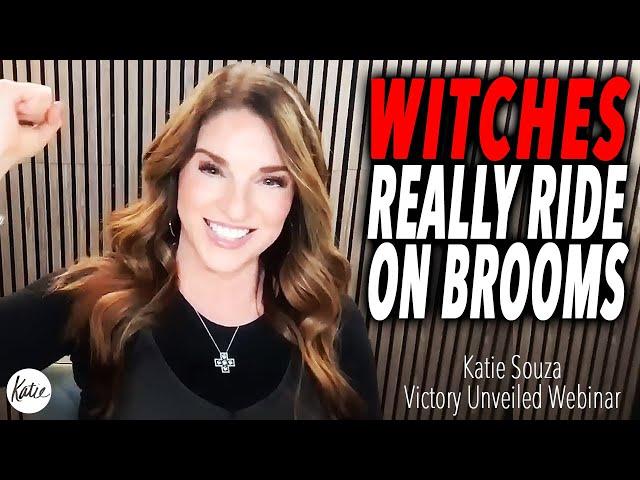 Witches Really Ride On Brooms! ...and Other Witch Facts // Katie Souza Victory Unveiled Webinar Clip