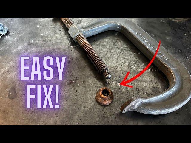 DIY Fix: Your C Clamp Breaks a Foot