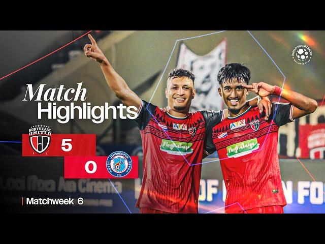 Match Highlights | NorthEast United FC 5-0 JamshedpurFC | MW 6 | ISL 2024-25