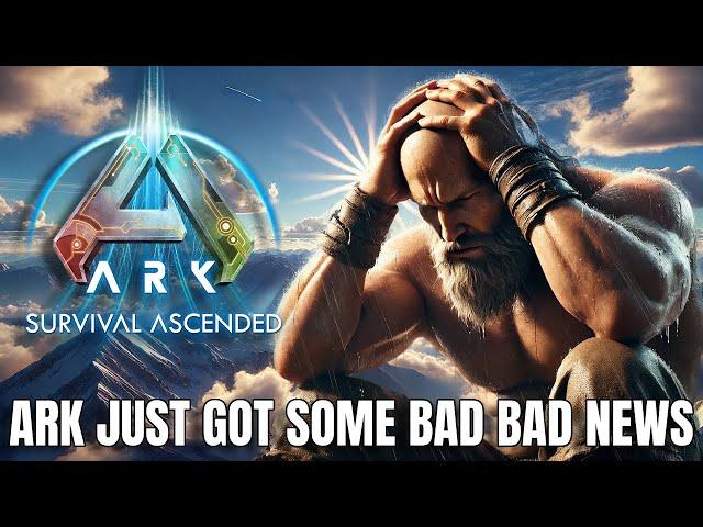 ARK just got some BAD NEWS... (Official WARNING!)