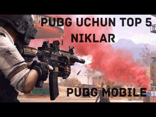 Pubg uchun Top 5 ta Niklar