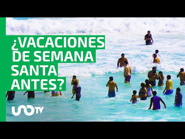 ¿Van a adelantar las vacaciones de Semana Santa?