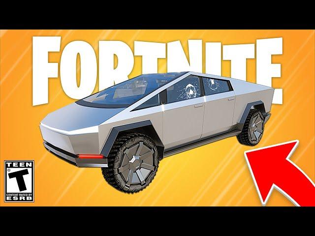 BIG *UPDATE* OUT NOW in FORTNITE! (Cyber Truck, Fall Guys, & More)