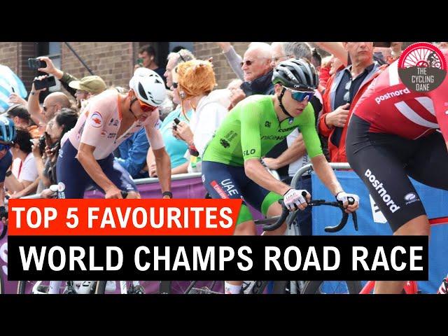 Top 5 Favourites: World Road Championships 2024 - Tadej Pogačar vs Mathieu van der Poel vs Remco?