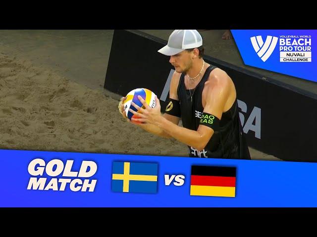 Holting Nilsson/Andersson vs. Hennig/Wüst - Gold Match Highlights | Nuvali 2024 #BeachProTour