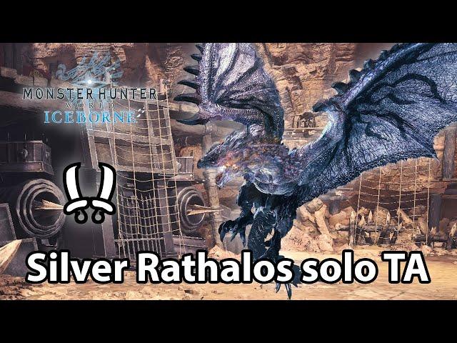 MHW Iceborne | Silver Rathalos solo (Dual Blades) - 3'48 (TA rules)